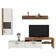 Dnevni Regal Iguan - aluminij/črna, Moderno, umetna masa (250/190/40cm) - Based Dnevni Regal Iguan - aluminij/črna, Moderno, umetna masa (250/190/40cm) - Based