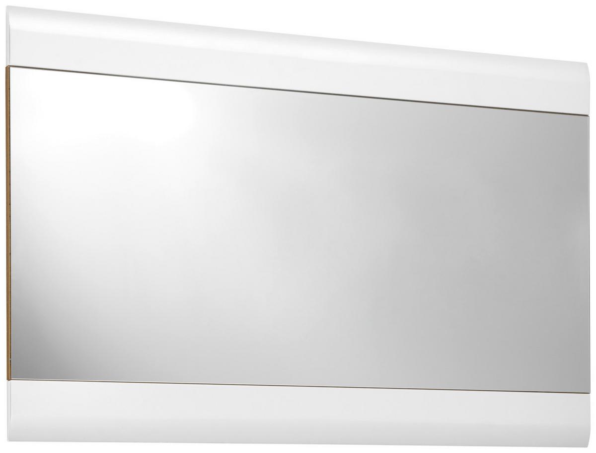 Ogledalo Auris, Bela, 120 X 78 Cm - bela, Moderno (120/78/2cm) - Mömax