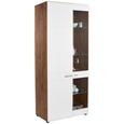 Vitrina AVENSIS - črna/bela, Moderno, umetna masa/steklo (95/205,7/37,1cm) - Mömax modern living Vitrina AVENSIS - črna/bela, Moderno, umetna masa/steklo (95/205,7/37,1cm) - Mömax modern living