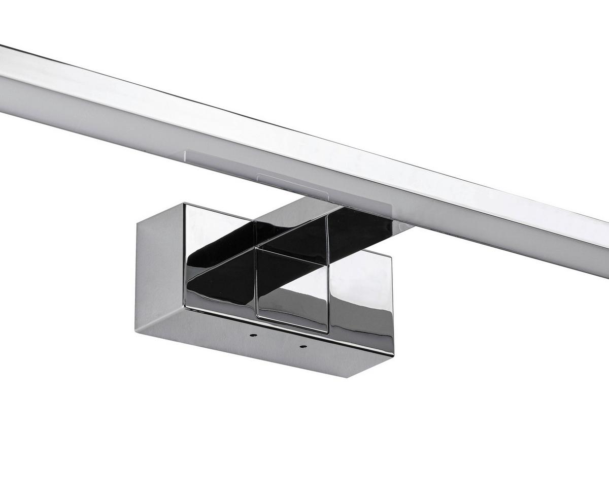 Stenska Svetilka Za Kopalnico Momu - barve kroma/barve aluminija, Moderno, kovina/umetna masa (75/12,8/5,1cm) - Mömax