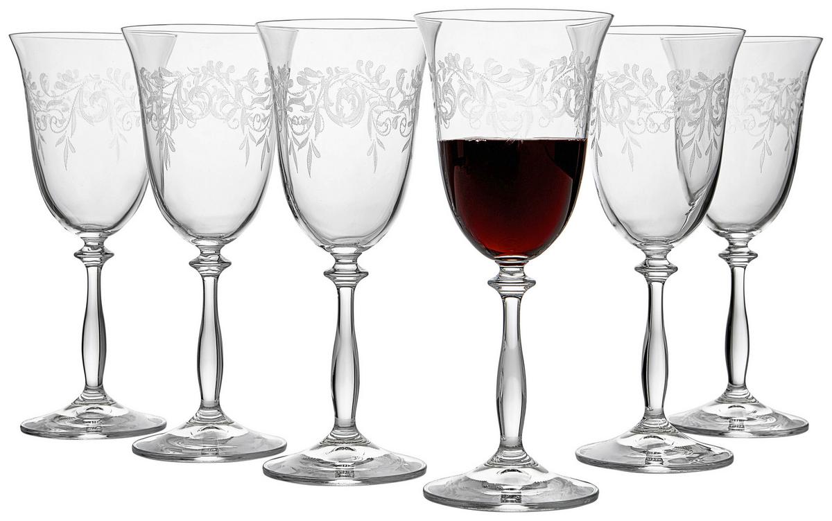 KOMPLET SZKŁA STOŁOWEGO 107 013 101 - przejrzysty, Trend, szkło (0,35l) - Novel