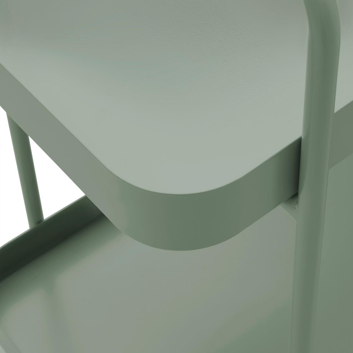 Kolica Za Serviranje Desino - zelena, Moderno, metal (70/70/43cm) - Modern Living