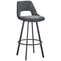 Barska Stolica Twist - zelena/crna, Moderno, metal/tekstil (45/103/52cm) - Premium Living