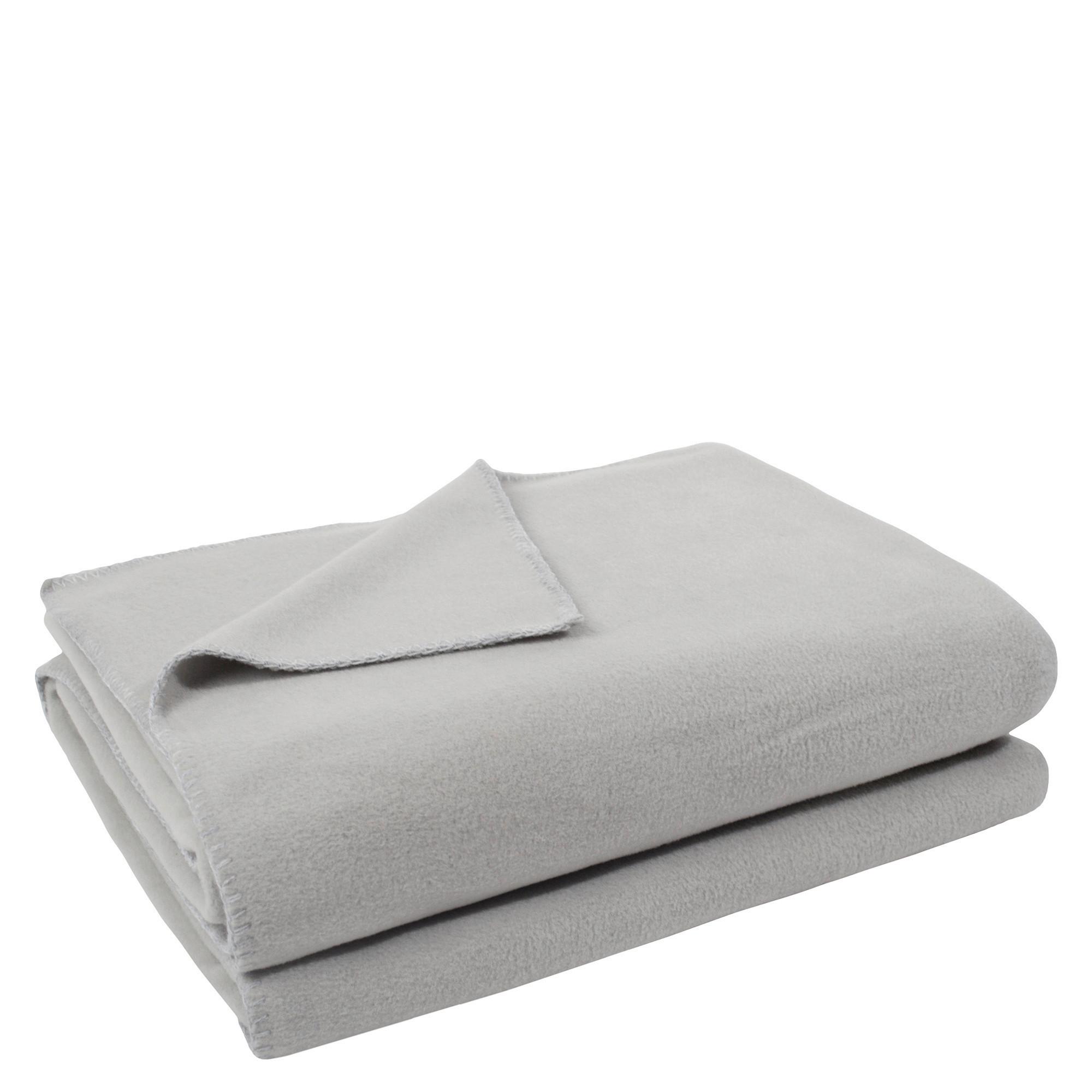 KOC POLAROWY SOFT-FLEECE - jasnoszary, Konventionell, tkanina (160/200cm) - Zoeppritz