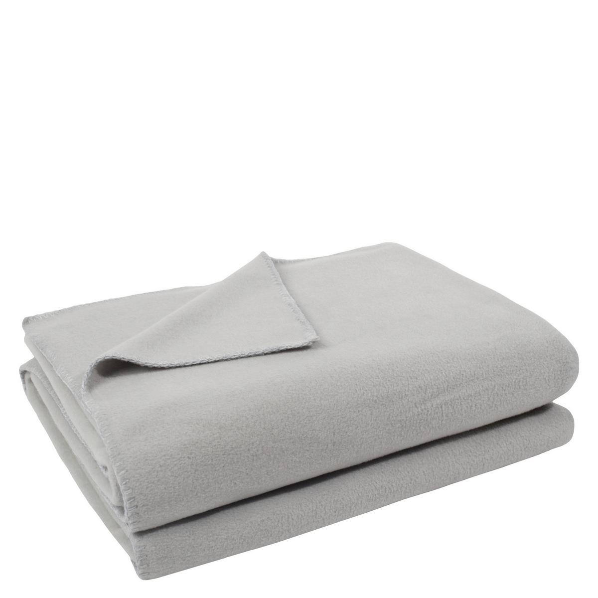 KOC POLAROWY SOFT-FLEECE - jasnoszary, Konventionell, tkanina (160/200cm) - Zoeppritz