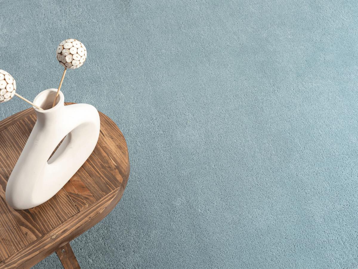 Fellteppich Loft Blau ca. 200x280cm - Blau, KONVENTIONELL, Textil (200/280cm)