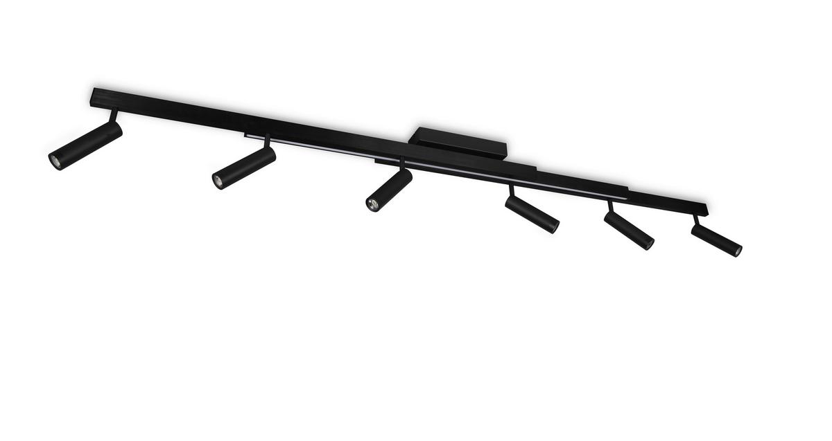 LED-Strahler Zeno Schwarz max. 18 Watt - Schwarz, Basics, Metall (180/23/8,5cm) - Trio Leuchten