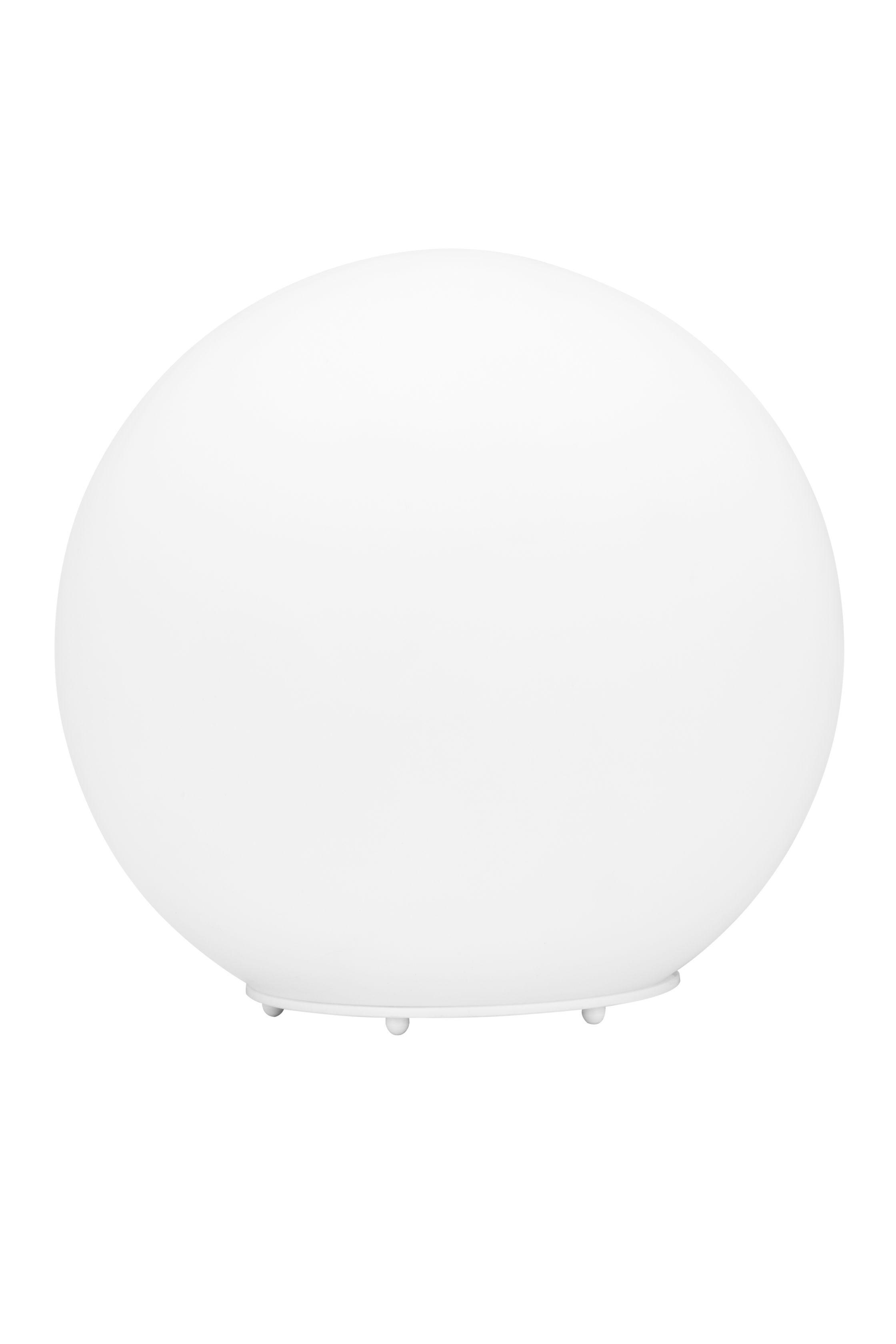 LAMPA STOŁOWA OAKLAND *SBN* - biały, Basics, tworzywo sztuczne/szkło (20cm) - Novel