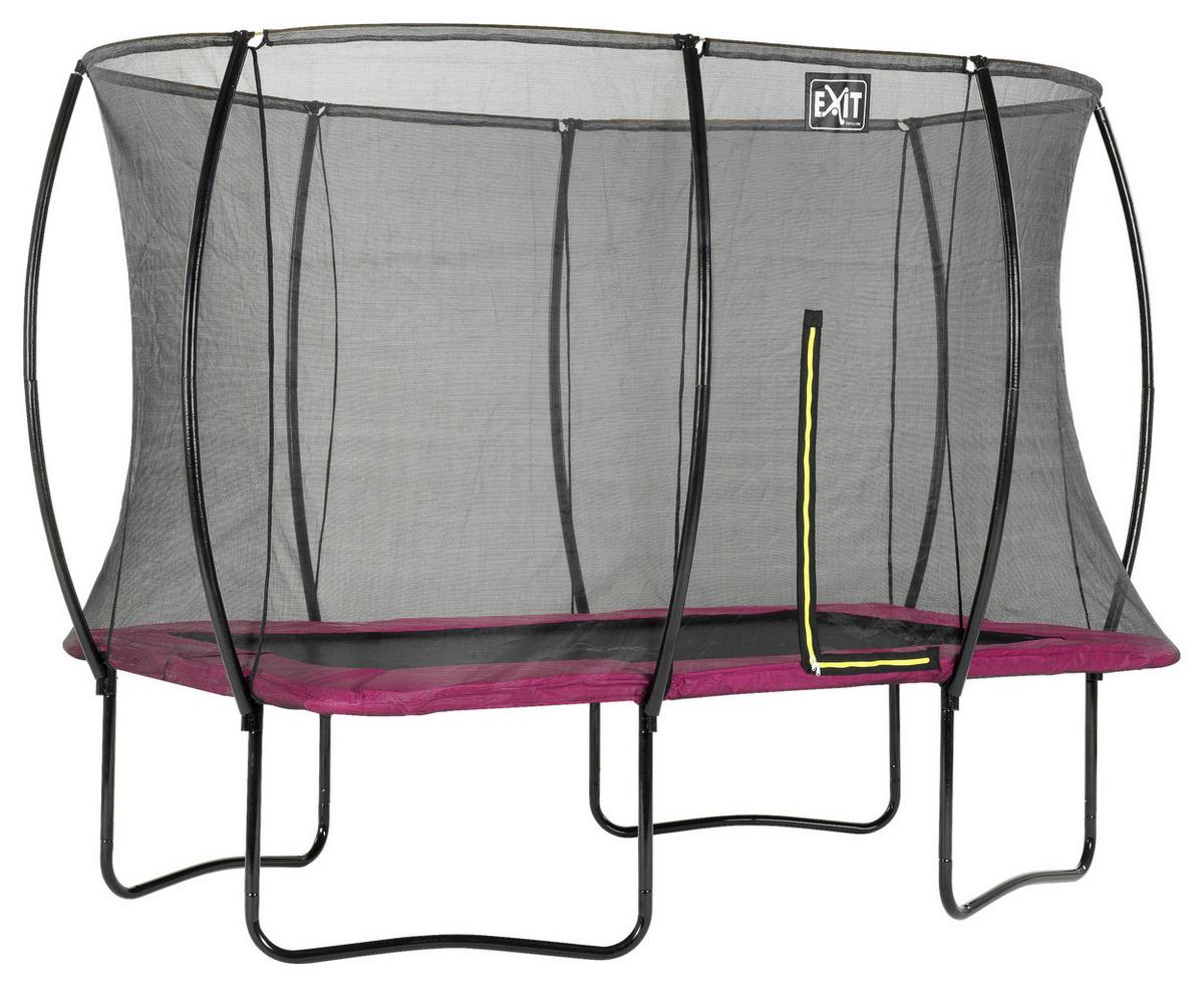 Trampolin Exit Silhouette, 214x305cm - pink, Konvencionalno, kovina (214/262/305cm) - EXIT Toys