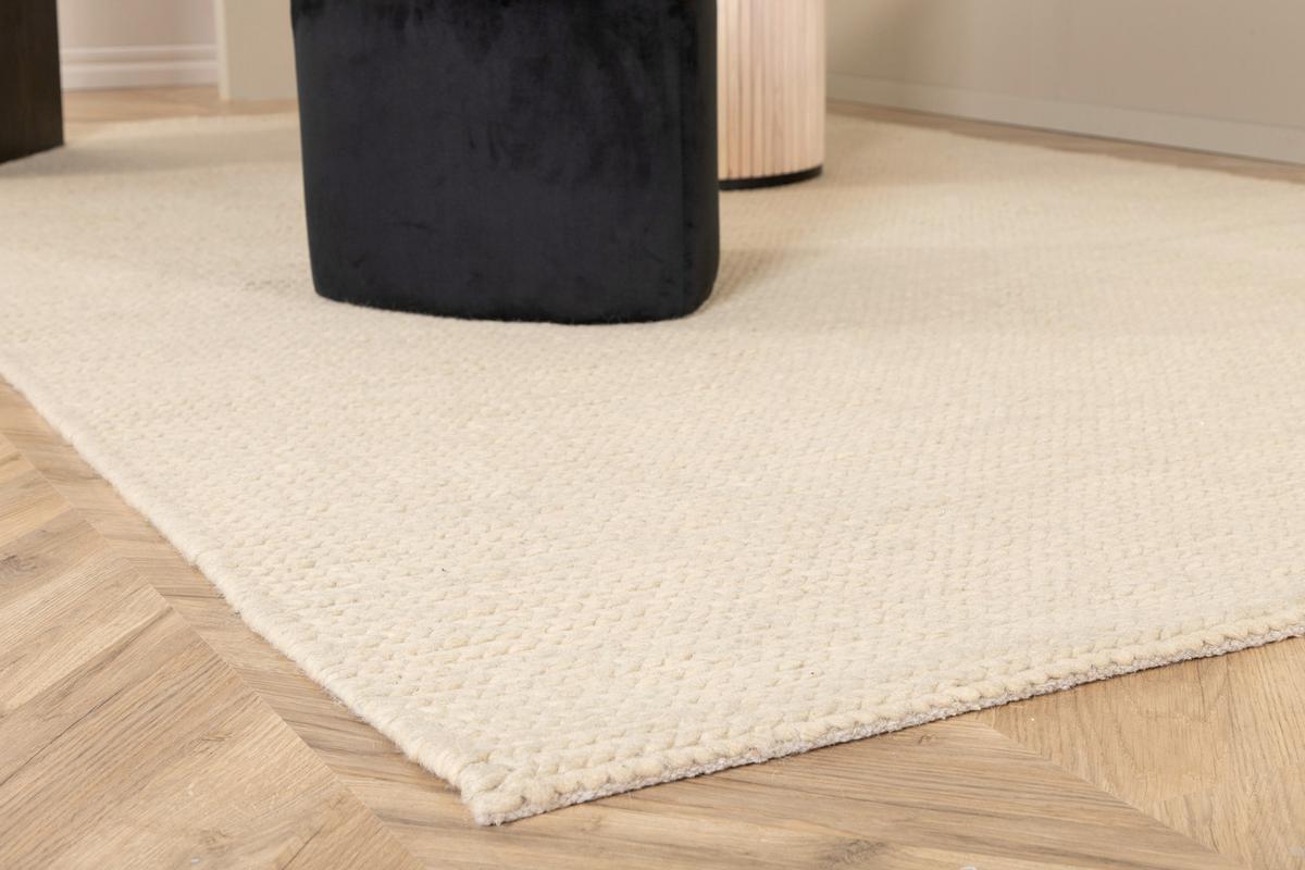 FLACHWEBETEPPICH MARTA - Weiß, LIFESTYLE, Textil (160/230cm) - P & B