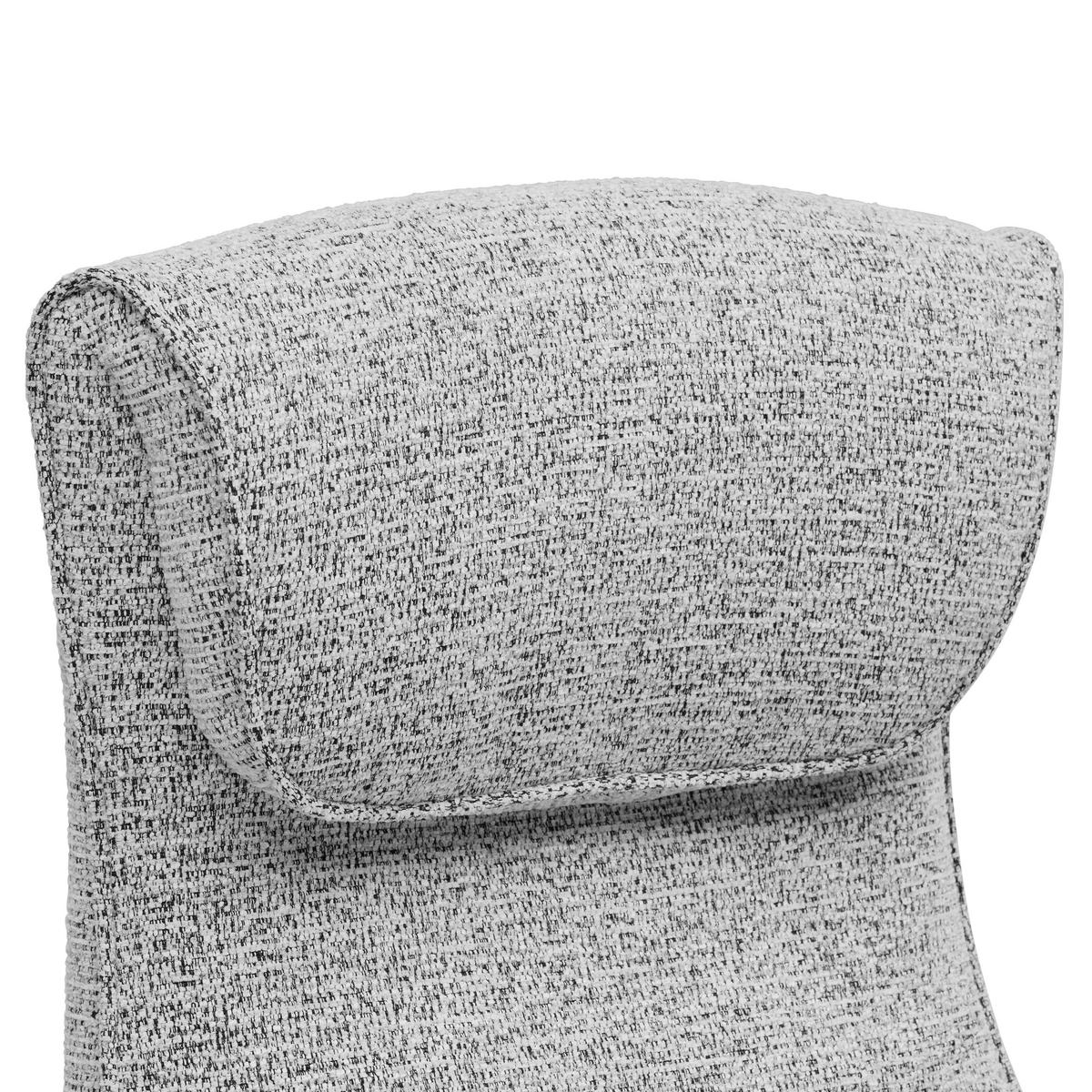 Relaxsessel Maximus Grau - Schwarz/Grau, MODERN, Holz/Textil (75/110/86cm) - Premium Living