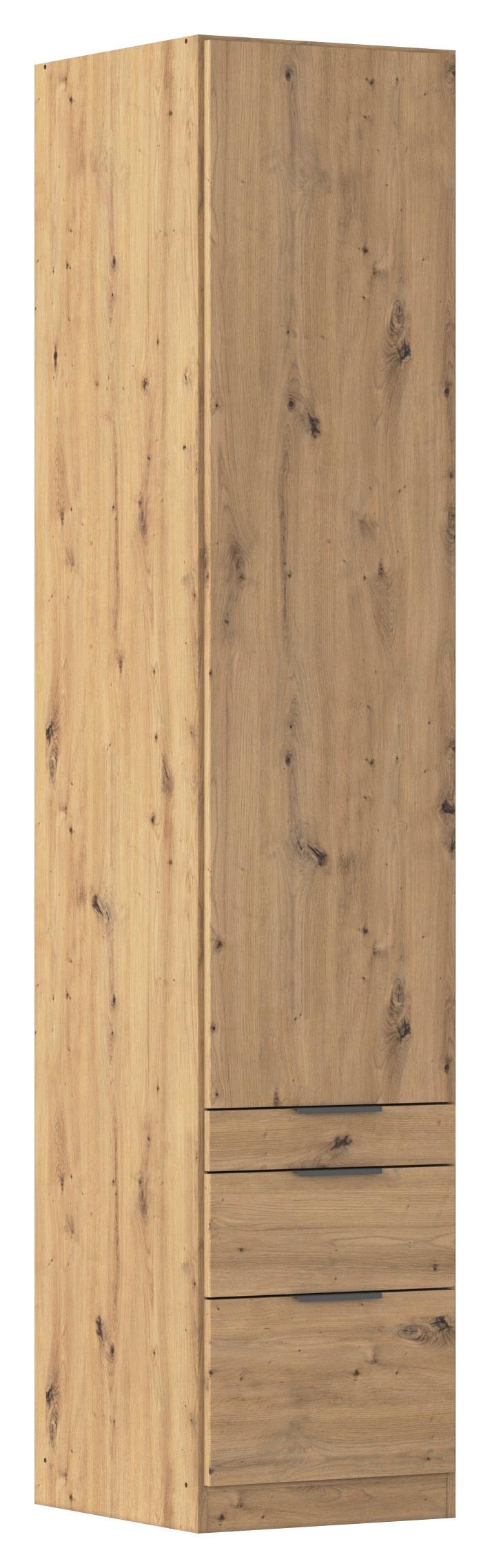 Ormar S Klasičnim Vratima Alabama - siva/tamno siva, Moderno, drvni materijal (47/229/54cm) - Modern Living