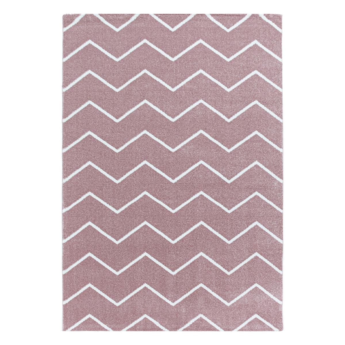 Shaggy Rio Rosa ca. 80x250cm - Rosa, Basics, Textil (80/250cm)