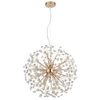 KRISTALL-HÄNGELEUCHTE 64135H2 KATRINA - Klar/Transparent, Lifestyle, Glas/Kunststoff (60/150cm) - Globo