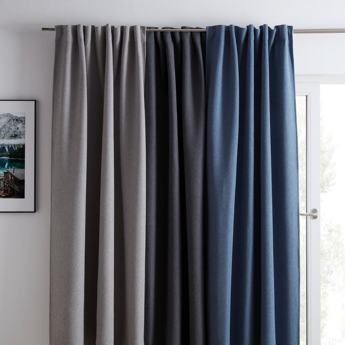 Sötétítőfüggöny Valentin 135/255cm - ezüstszínű, Konventionell, textil (135/255cm) - Premium Living