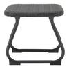 BALKONGMÖBLER SET AUGUSTINA - mörkgrå, Modern, metall/plast - Bessagi Garden