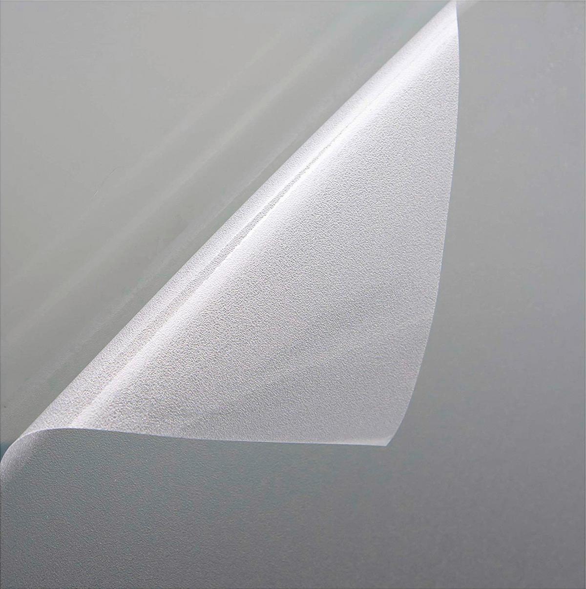 Folie autoadezivă Milchglas - alb, plastic (60/200cm) - Modern Living