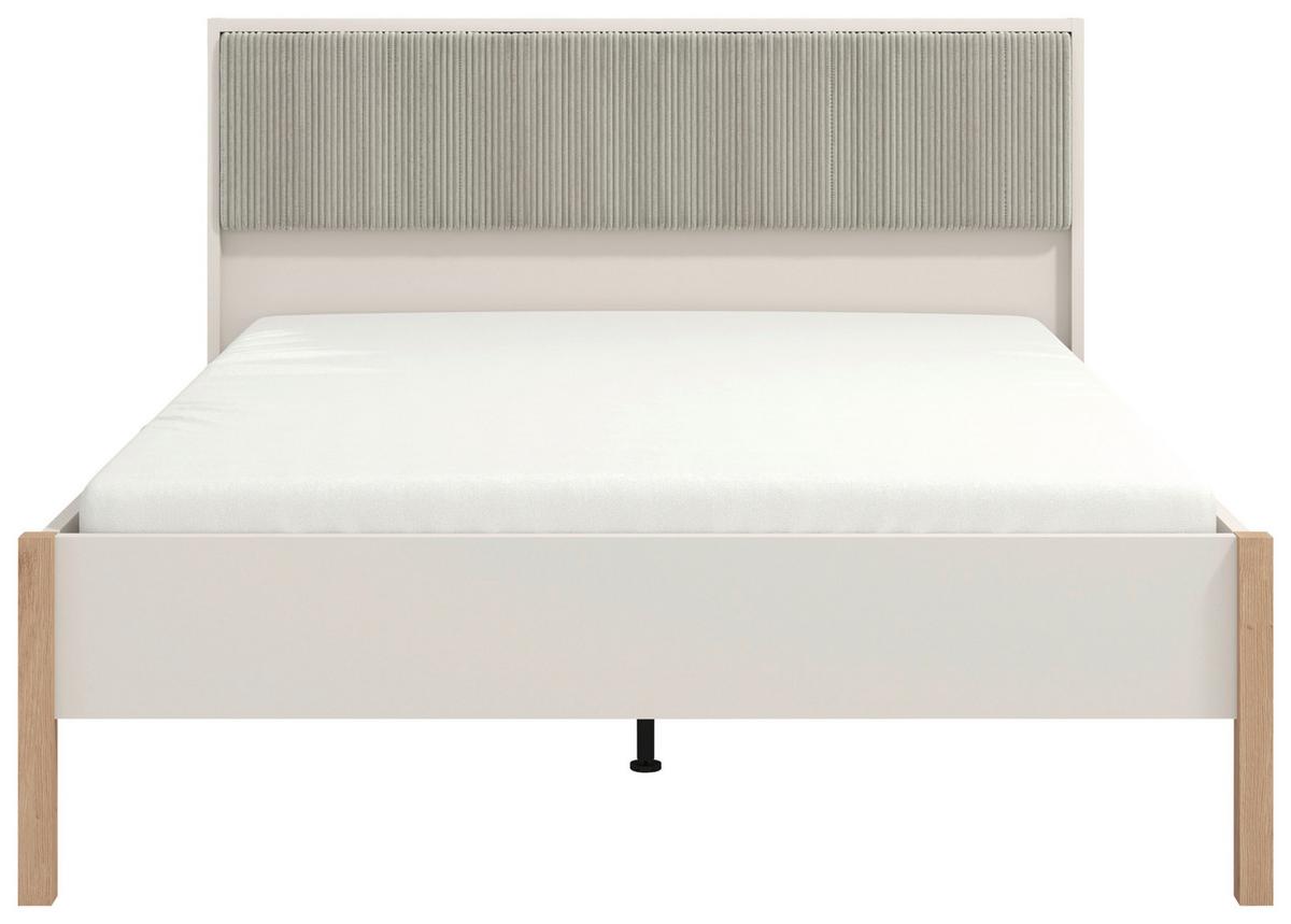 Ágykeret Belfort - kasmírszínű, Modern, faalapú anyag/textil (160/200cm)