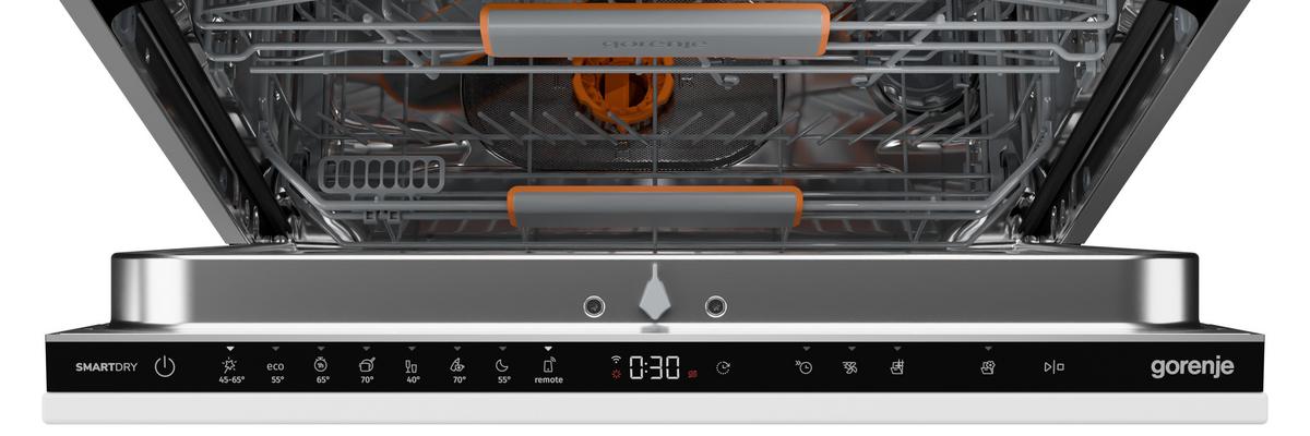 Geschirrspüler GV673A66 - Weiß, Natur, Kunststoff/Metall (59,8/81,6/55,5cm) - Gorenje