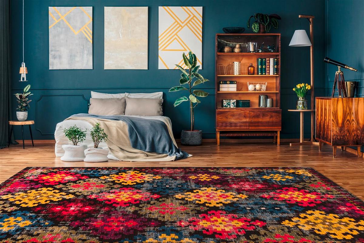 TEPPICH PRIMAVERA 325 MULTI - Multicolor, Konventionell, Textil (80/150cm) - Kayoom