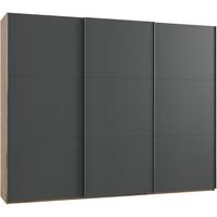 Ormar S Kliznim Vratima Level 36 A - boje grafita/boje hrasta, Moderno, drvni materijal (300/236/65cm) - Modern Living