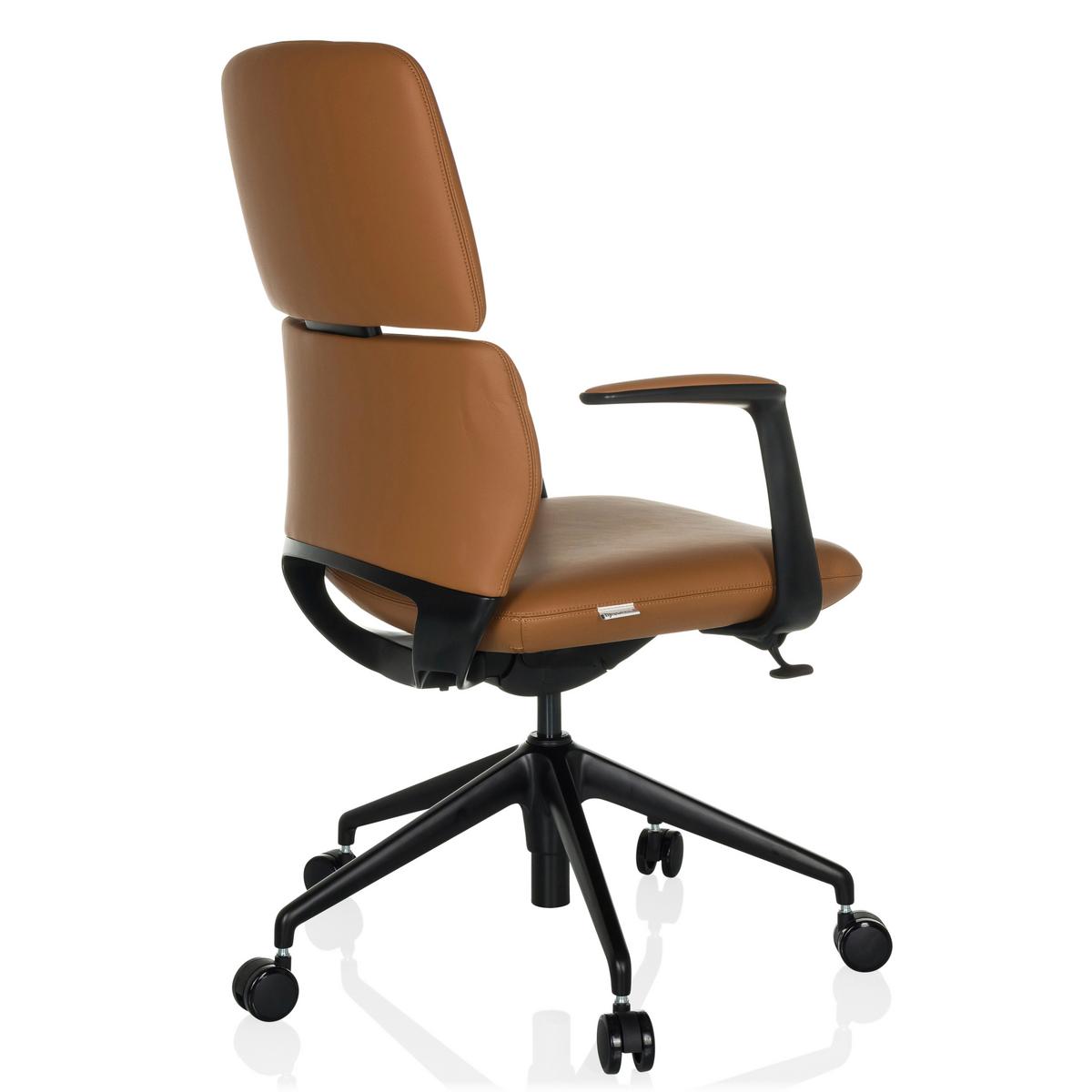 Vrtljivi Stol Atmos Designer - črna, Moderno, kovina/umetna masa (62/98-108/60cm) - MID.YOU