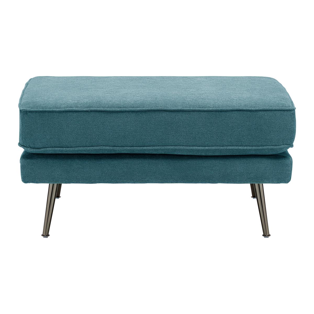 Wohnlandschaft grün, "Dunja" - Grau/Grün, Modern, Holz/Textil (295/89/161cm) - Bessagi Home