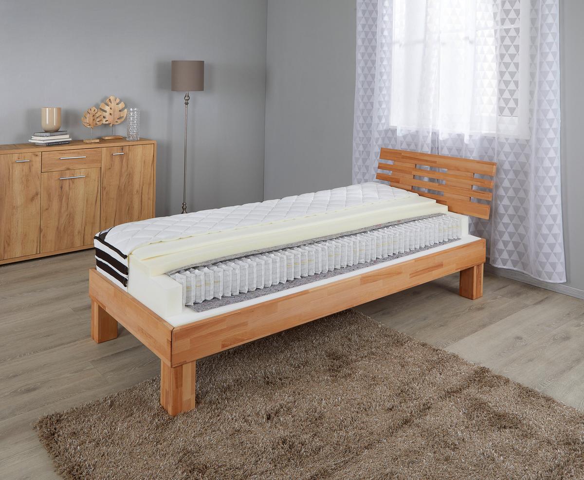 Madrac S Džep. Opruž. Jezgrom Cecile H2/h3 - bijela, tekstil (180/200cm) - Ele