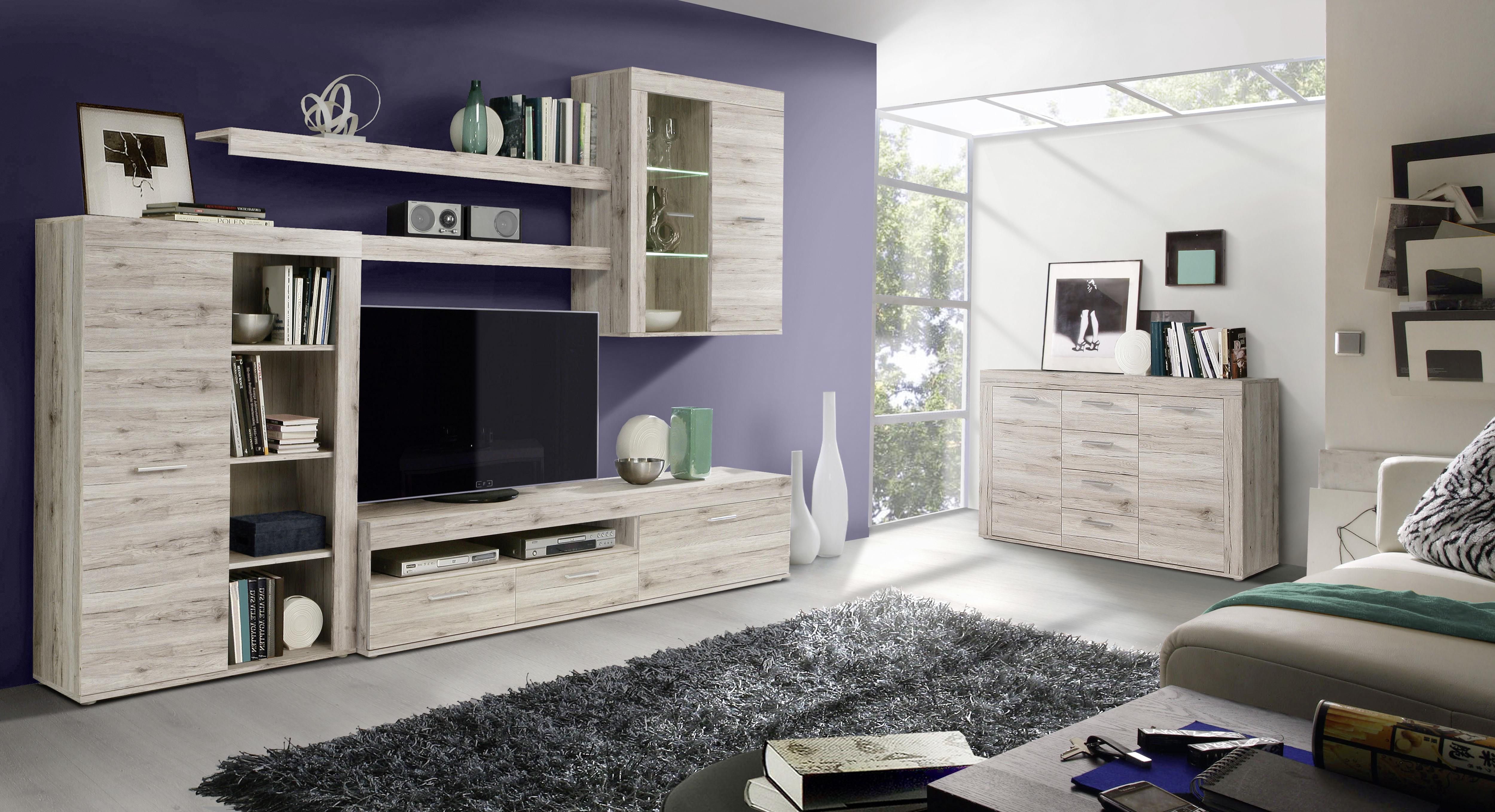 Dnevni Regal Nizza, Barva Peščenega Hrasta - Moderno (300/200,9/41cm) - Mömax