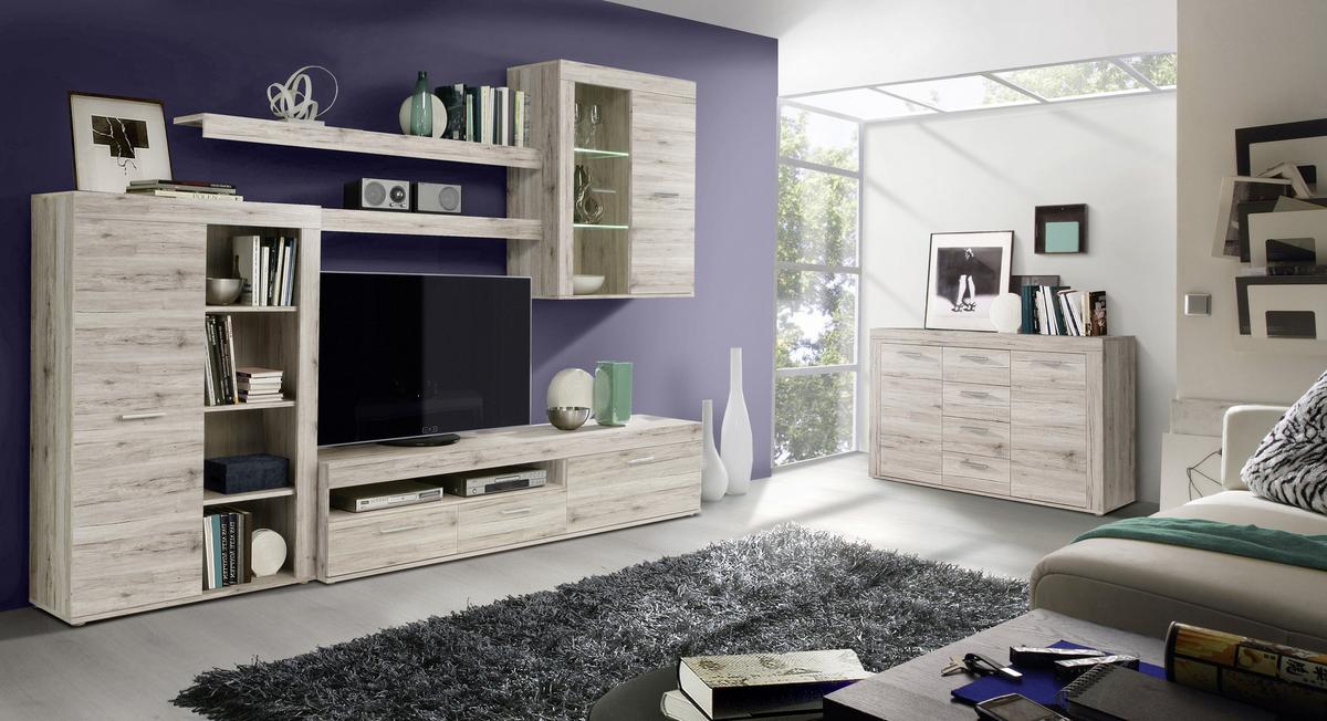 Dnevni Regal Nizza, Barva Peščenega Hrasta - Moderno (300/200,9/41cm) - Mömax