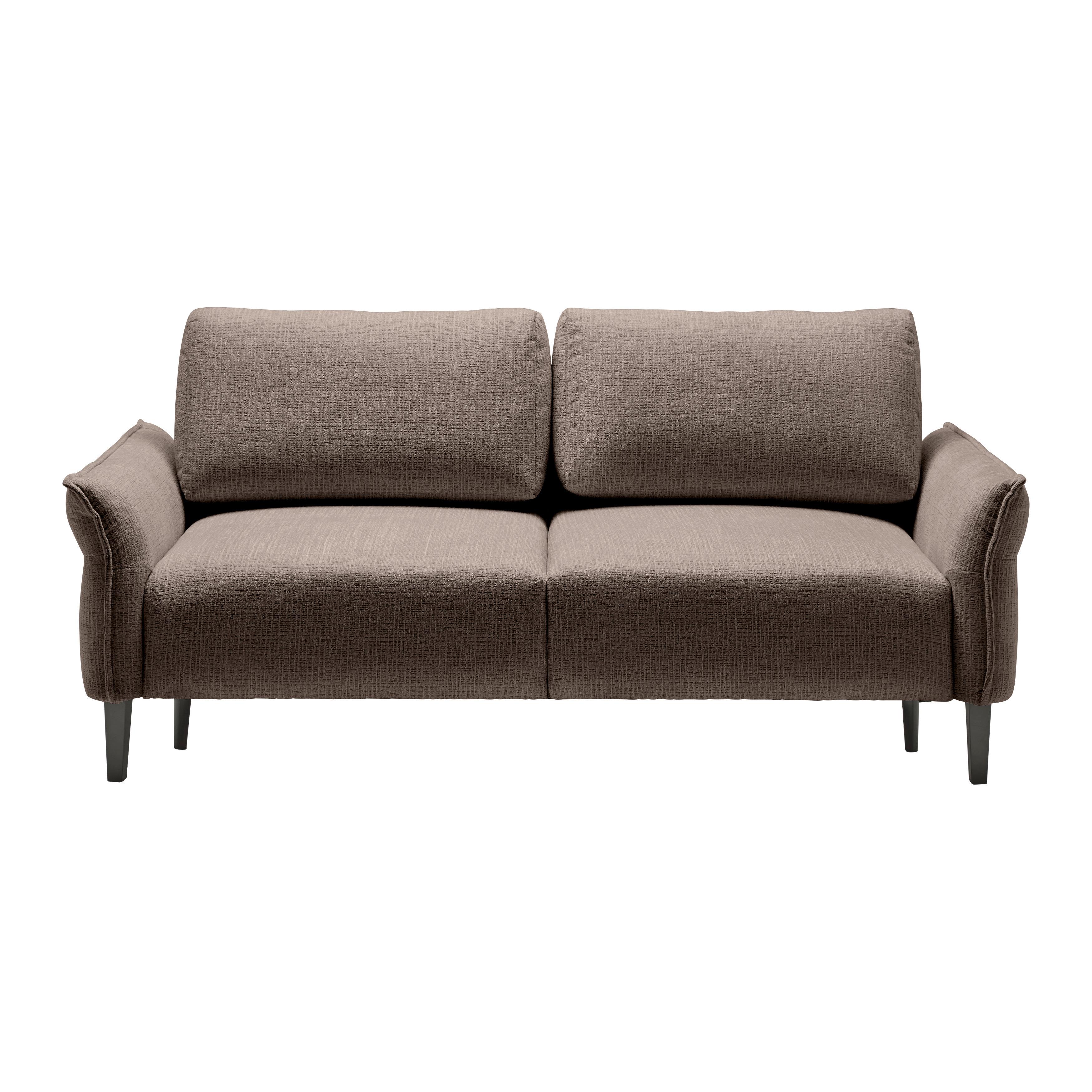 CANAPEA CU 3 LOCURI CUSTOM - crem/maro închis, Modern, textil (183/85/92cm) - Mömax