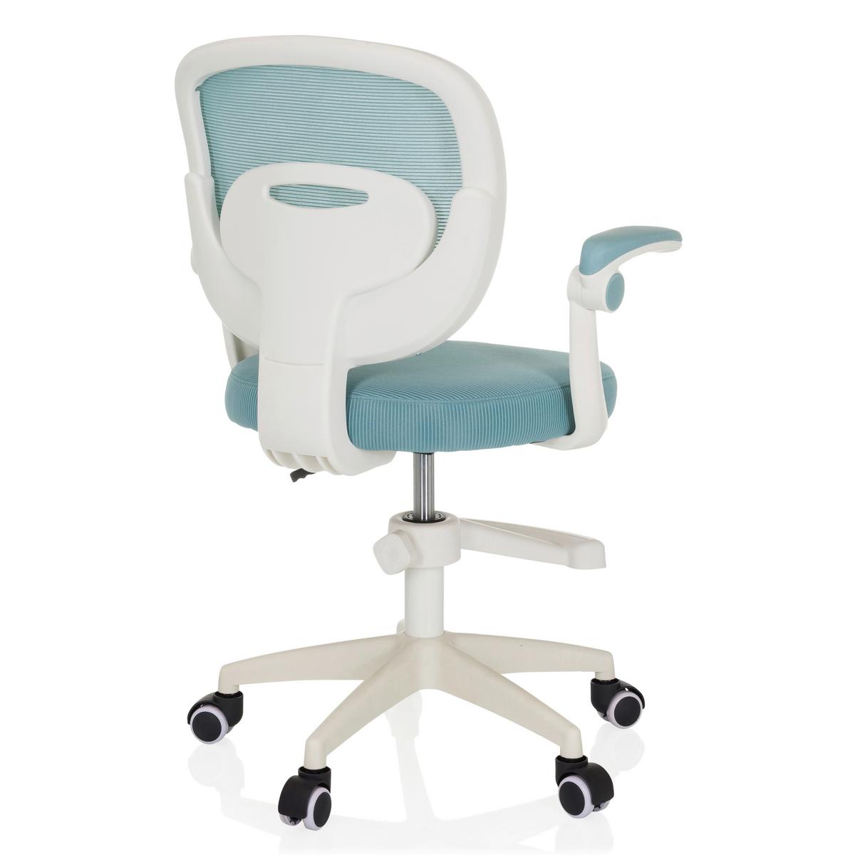 Mladisnki Vrtljivi Stol Kiddy Smart, Modra - bela, Moderno, umetna masa/tekstil (61/84-97/55cm) - MID.YOU