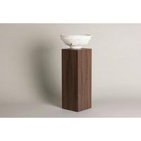 BEISTELLTISCH RAMSVIK - Braun, Design, Holzwerkstoff (23/23/65cm) - Livetastic