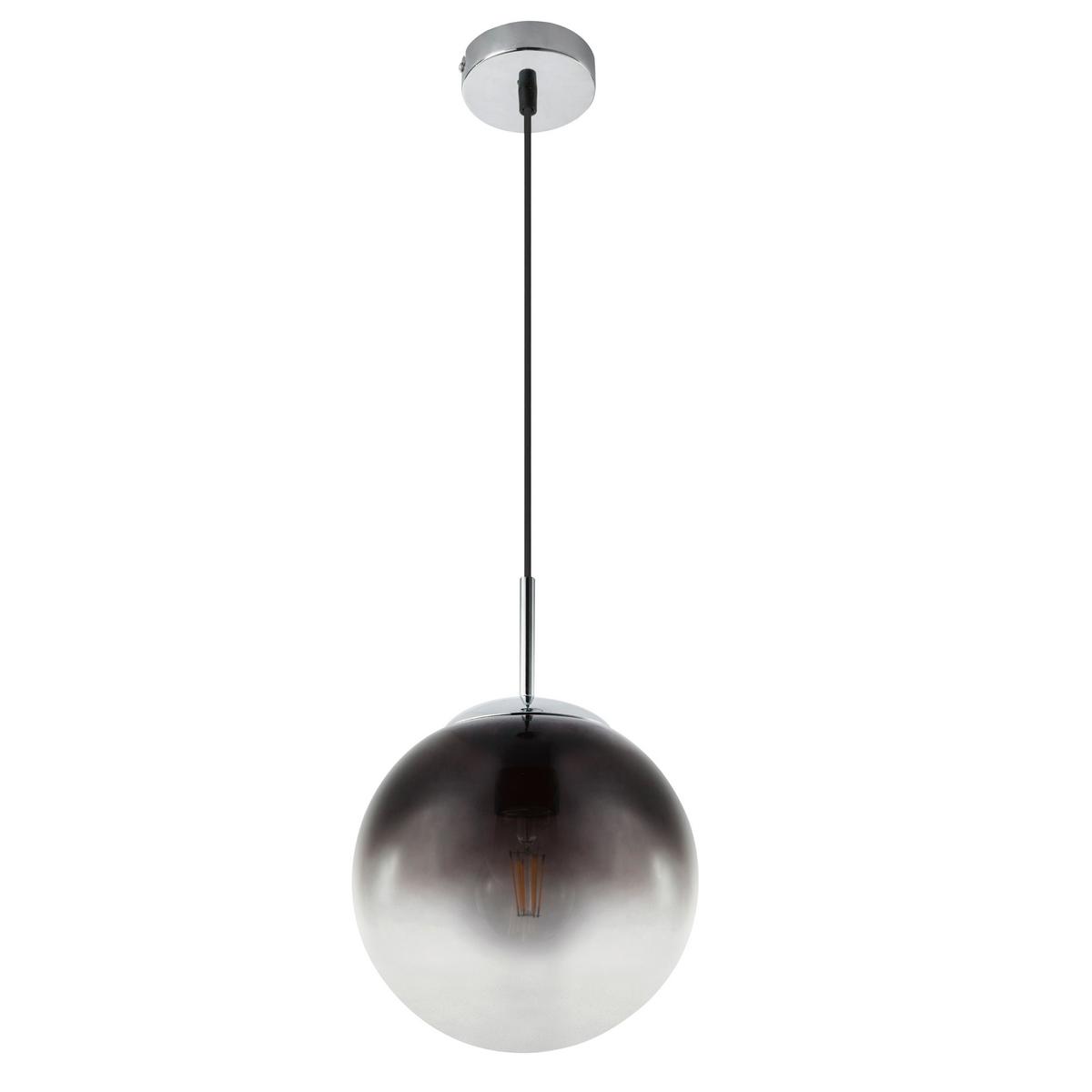 LAMPA WISZĄCA JIOP - kolor chromowy, Konventionell, metal/szkło (20/120cm)