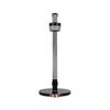 LED-SKRIVBORDSLAMPA RINK - aluminiumfärg/svart, Modern, metall/plast (37/20/40-70cm) - Mömax