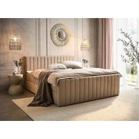 Box Ágy Sontje - bézs, Konventionell, textil (160/200cm) - Boxxx