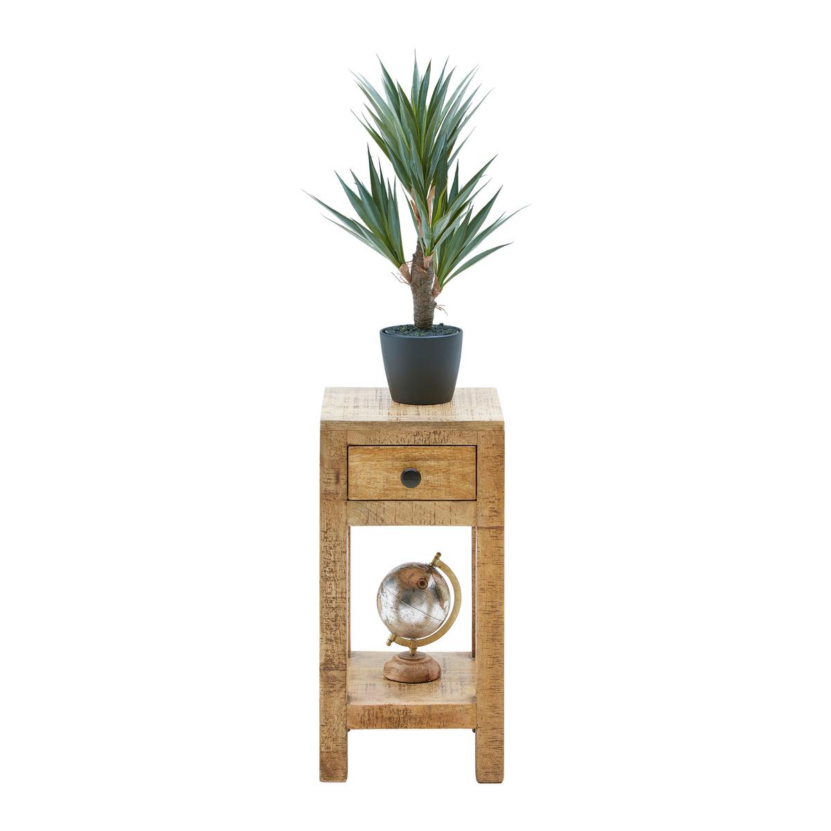 Blumentisch in Naturfarben - Naturfarben, Natur, Holz (30/60/30cm) - Mömax