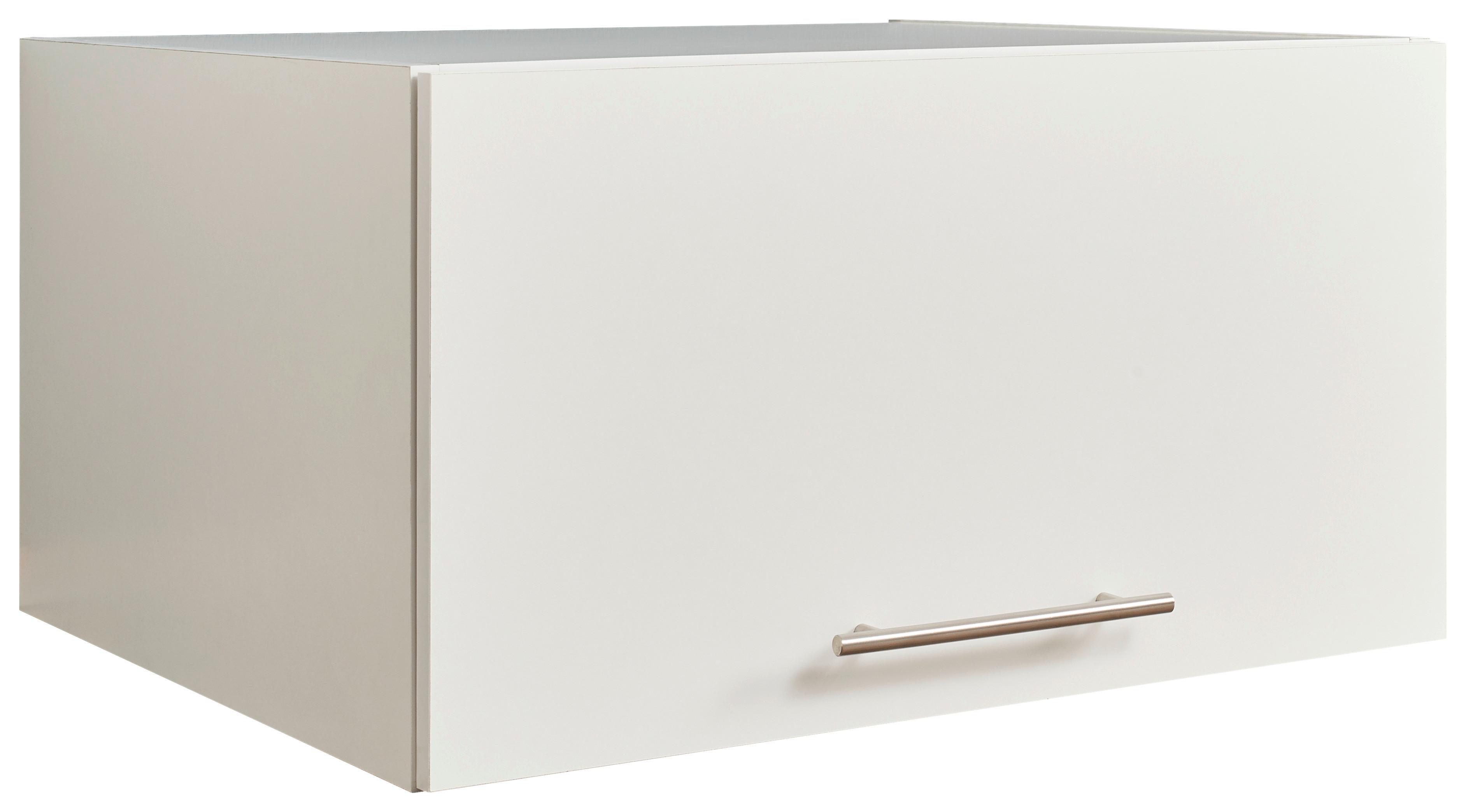 NADSTAWKA NA SZAFĘ LAUNDREEZY - kolor srebrny/biały, Design, materiał drewnopochodny/metal (67,5/38/67,5cm)