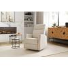 Relaxsessel Melinda in Beige - beige/svart, Modern, metall/trä (76/103/96cm) - Mömax