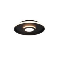 LED-Badezimmer-Deckenleuchte Ascari Schwarz max. 35 Watt - Schwarz, Design, Kunststoff/Metall (40/40/6,8cm) - Trio Leuchten