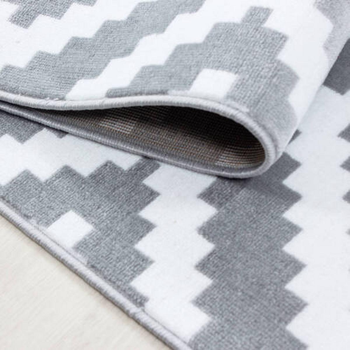 Webteppich Plus Grau ca. 140x200cm - Grau, Basics, Textil (140/200cm) - Novel