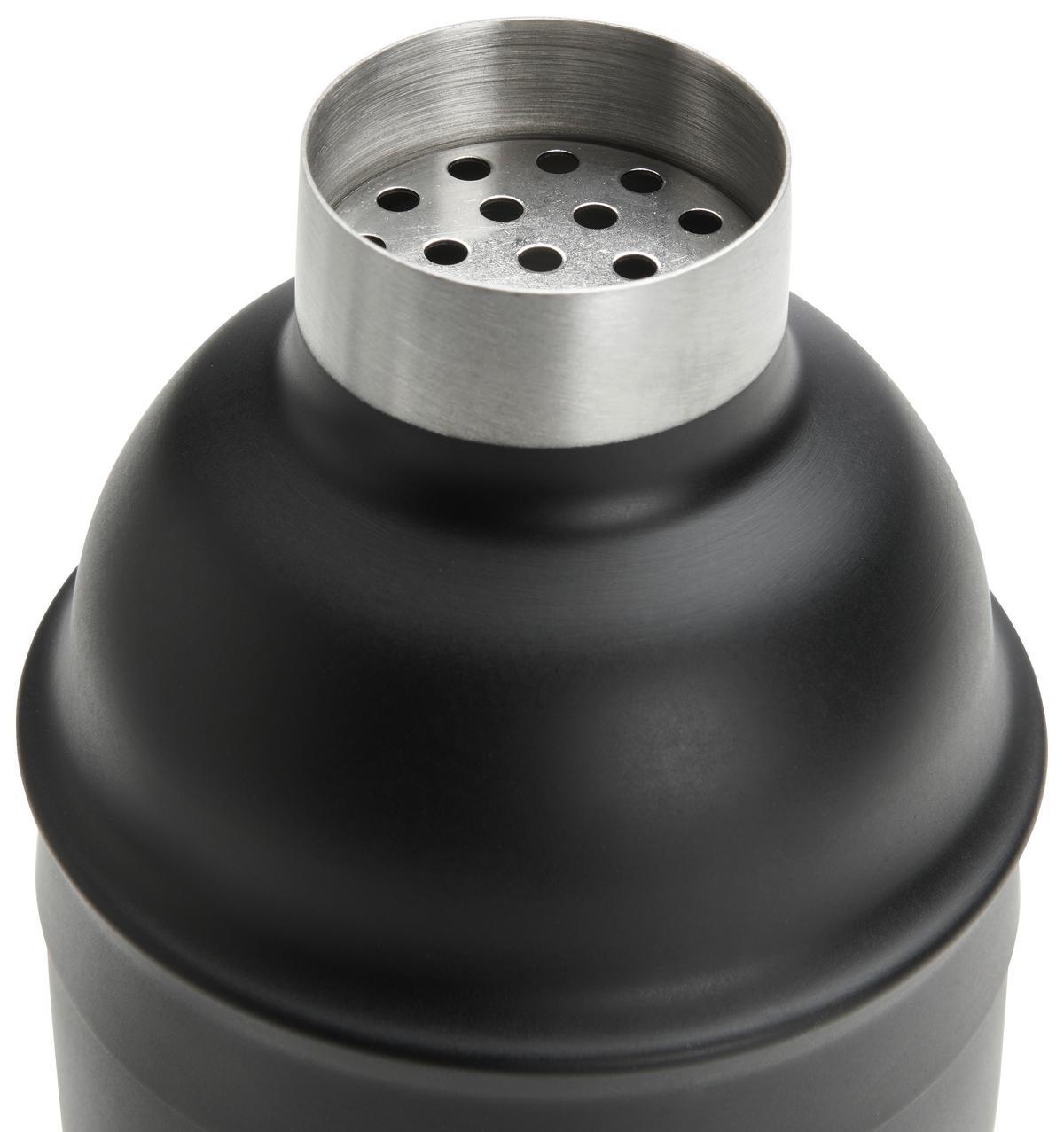 ZESTAW BAROWY HG38337 - czarny, Trend, metal - Novel