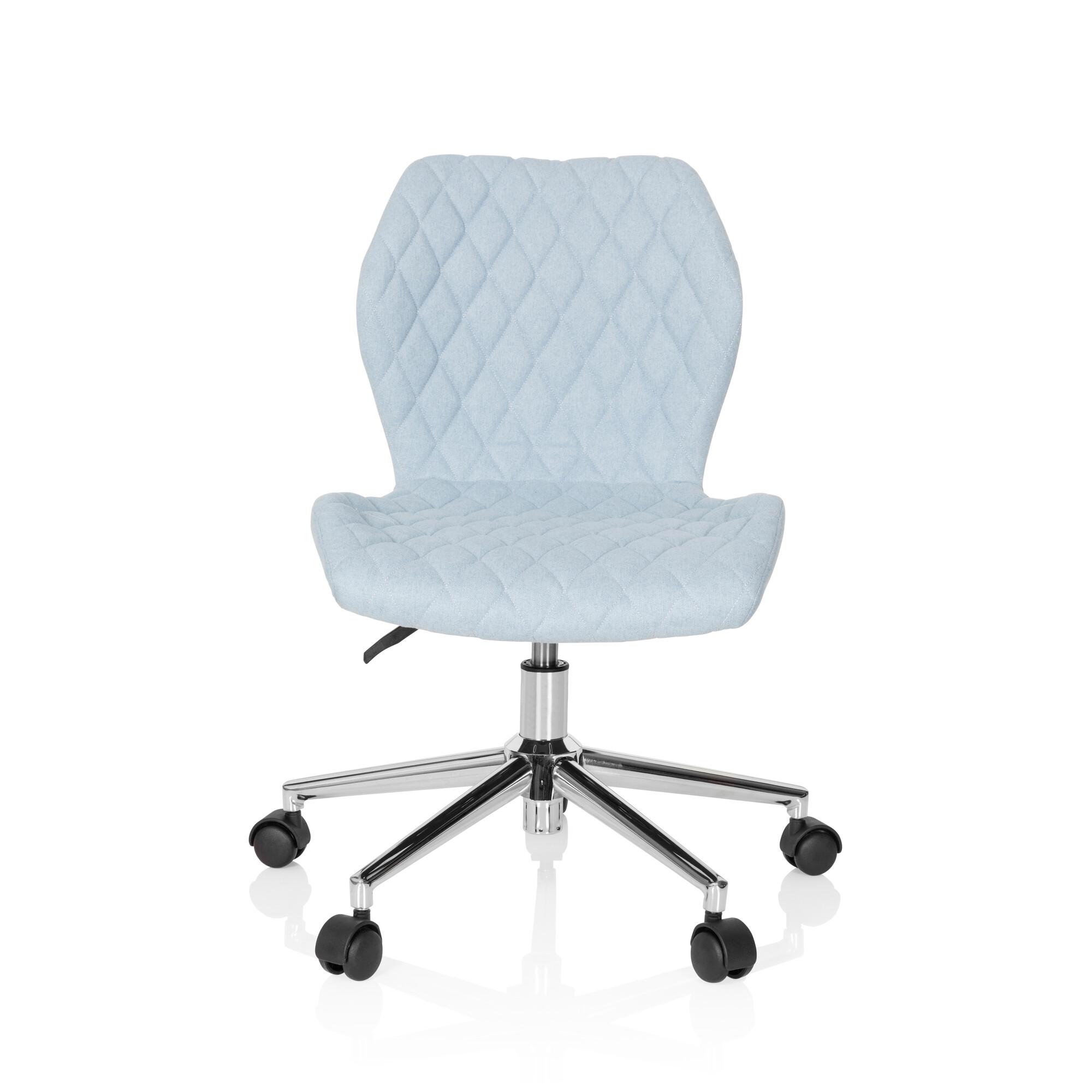 Mladinski Vrtljivi Stol Joy Ii, Svetlo Modra - svetlo modra, Basics, umetna masa/tekstil (47/73-83/43cm) - MID.YOU