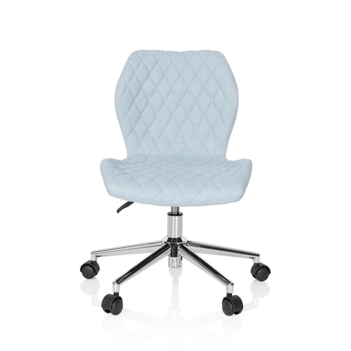 Mladinski Vrtljivi Stol Joy Ii, Svetlo Modra - svetlo modra, Basics, umetna masa/tekstil (47/73-83/43cm) - MID.YOU