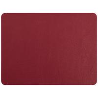 Étkezőalátét Jette - borvörös, bőr (33/42cm) - Premium Living
