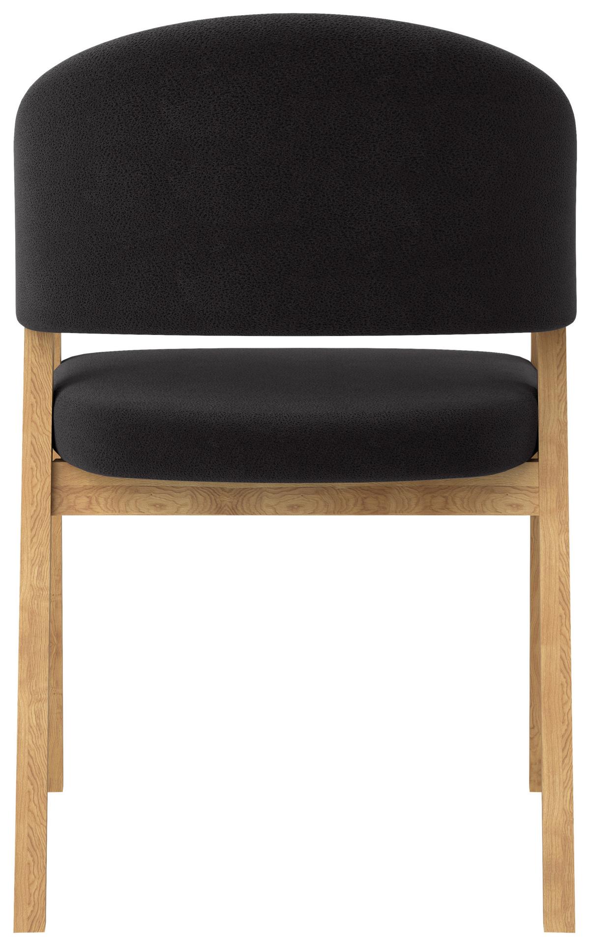 KRZESŁO Z PODŁOKIETNIKAMI MOLINO - antracytowy, Konventionell, tkanina/drewno (59/96/60cm) - Carryhome
