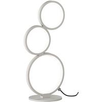 LED-Tischleuchte Rondo in Weiß max. 17 Watt - Weiß, Design, Metall (20,7/15/45cm) - Trio Leuchten