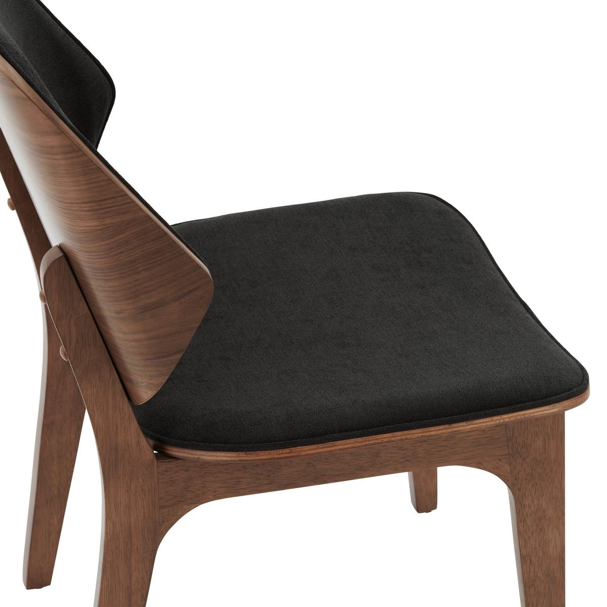 KRZESŁO HUGO - kolor orzecha włoskiego, Lifestyle, drewno (47/86,5/62,5cm) - Livetastic