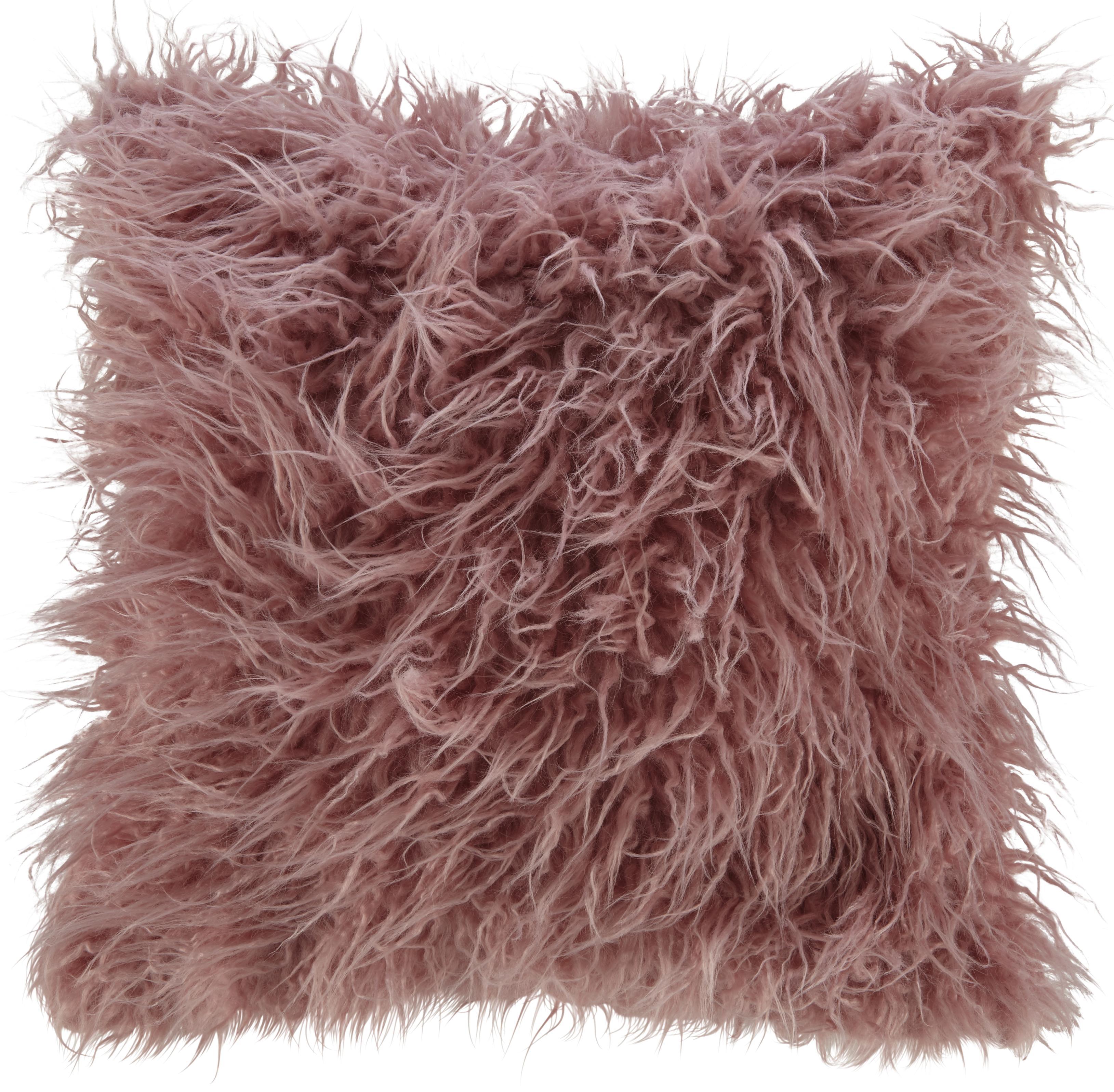 Kissen in Pink 'Svea' ca.45x45cm - Pink, Textil (45/45cm) - Bessagi Home