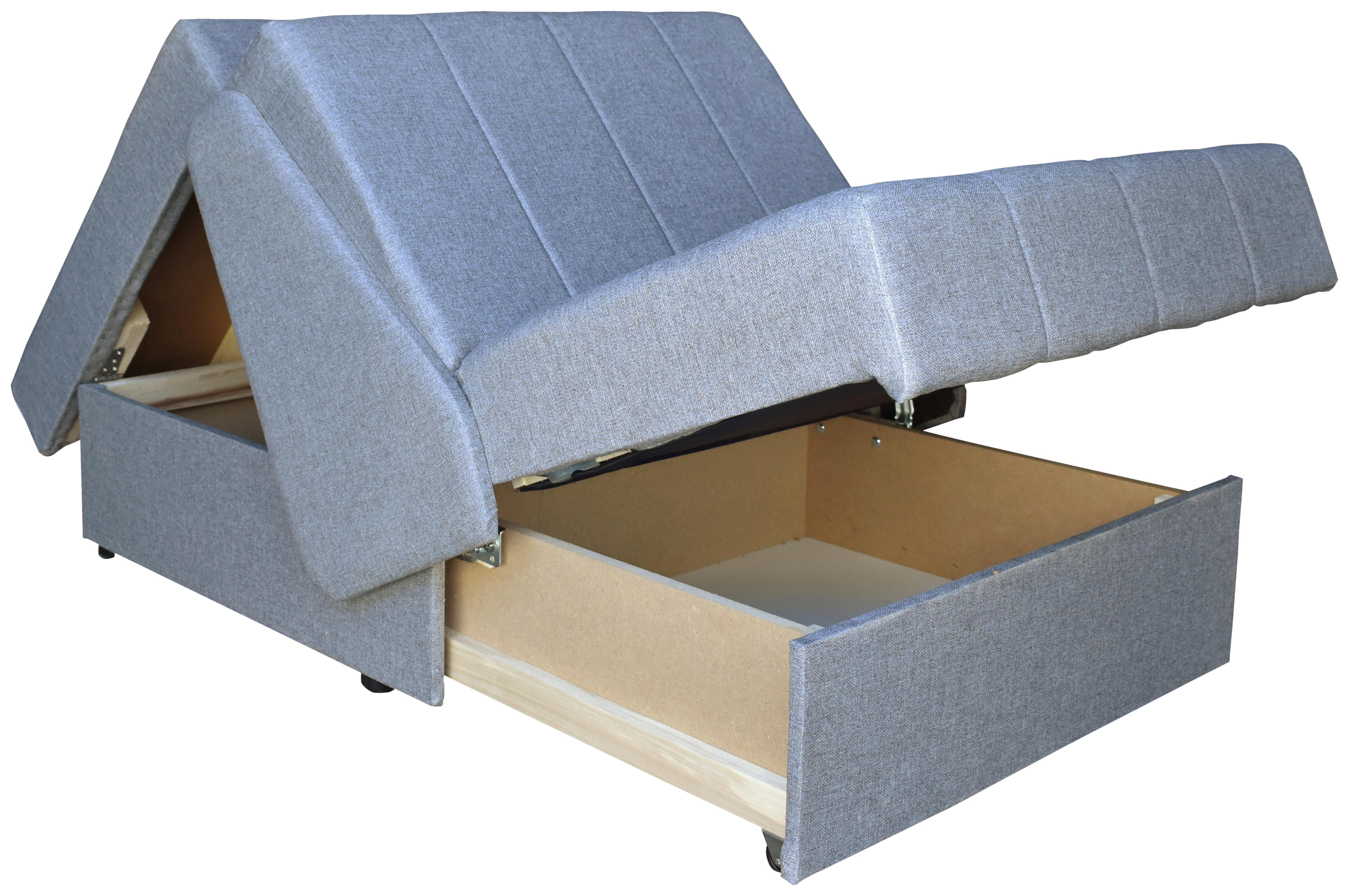 Fotelja Salsa - siva/crna, Moderno, drvni materijal/drvo (85/90/100cm) - Based